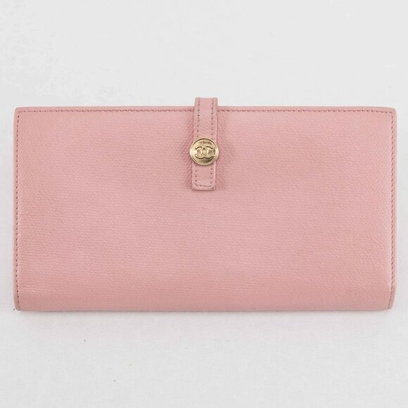 ❤️Chanel Classic Flap Long Wallet in Pink Caviar Leather❤️ - Picture 2 of 16